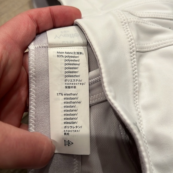 Yvette Power Cross Back Padded Running Bra High Impact White Gray - Picture 5 of 6